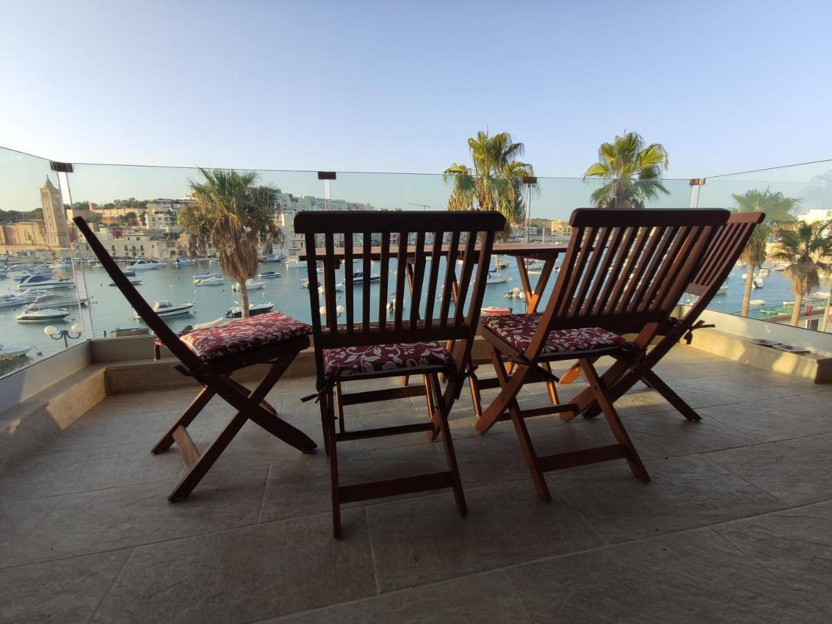 Aquamarine Sea Front Apartments - Second Floor Marsaskala Exteriér fotografie